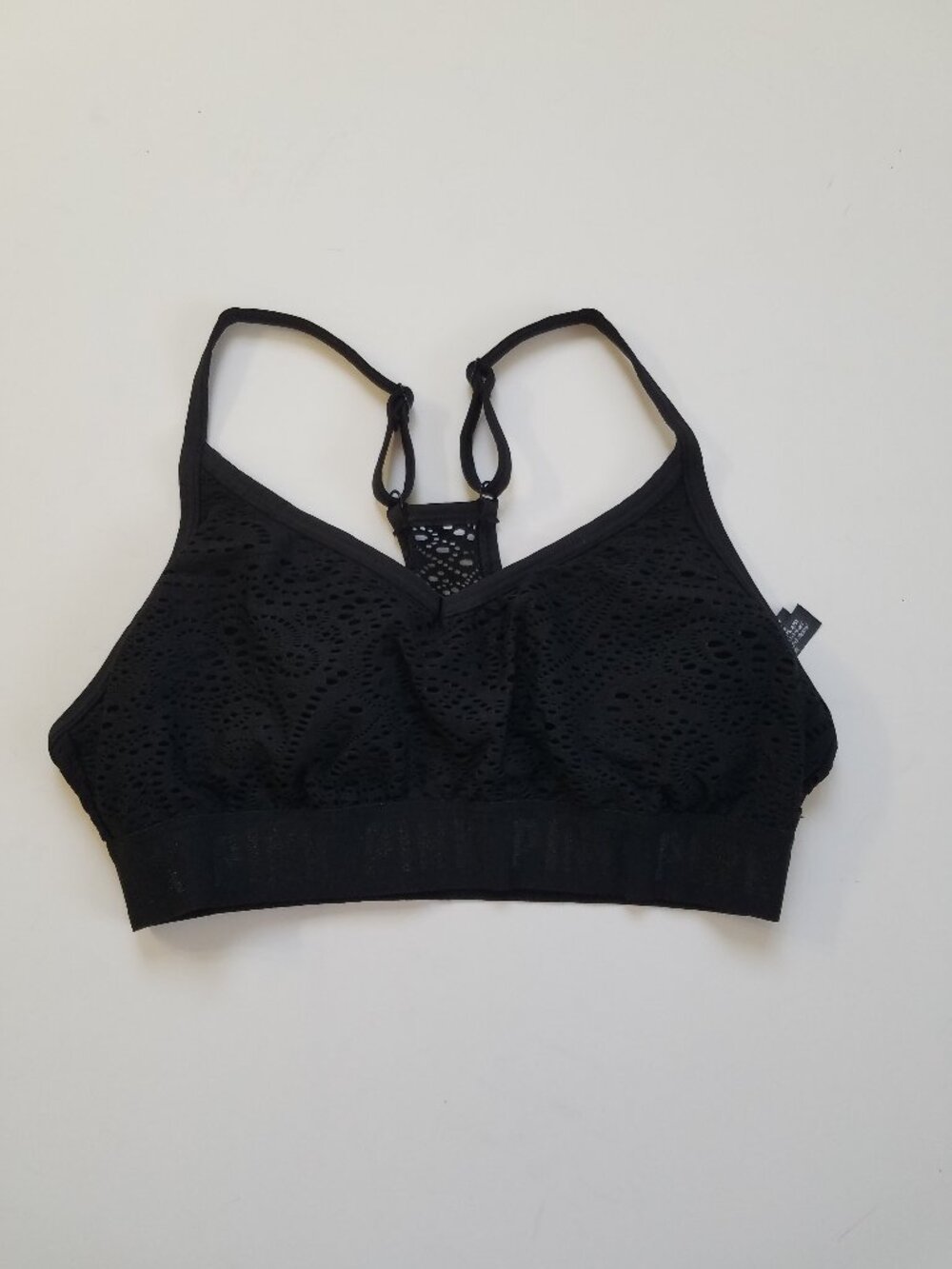 PINK Victoria's Secret Sports Bra Black Size S